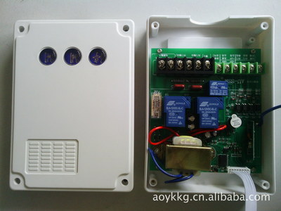 【電動伸縮門臺式搖控器、控制器、百勝電機專用伸縮門控制器】價格,廠家,圖片,發射器、接收器,深圳市奧圣科技發展-